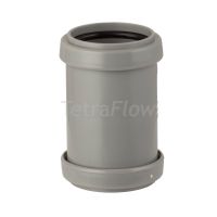 Tetraflow 40mm Grey Push Fit Waste Coupling