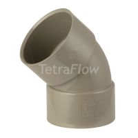 Tetraflow Grey 32mm Waste 45 Bend