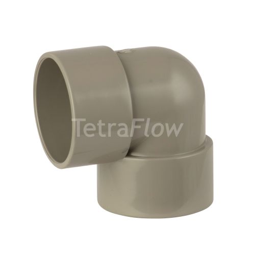 Tetraflow Grey 32mm Waste 90 Knuckle Bend
