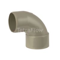 Tetraflow Grey 32mm Waste 90 Spigot Bend