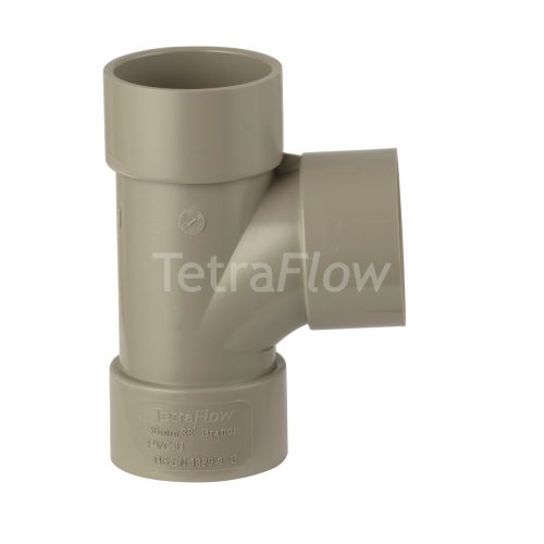 Tetraflow Grey 32mm Waste 92 Branch