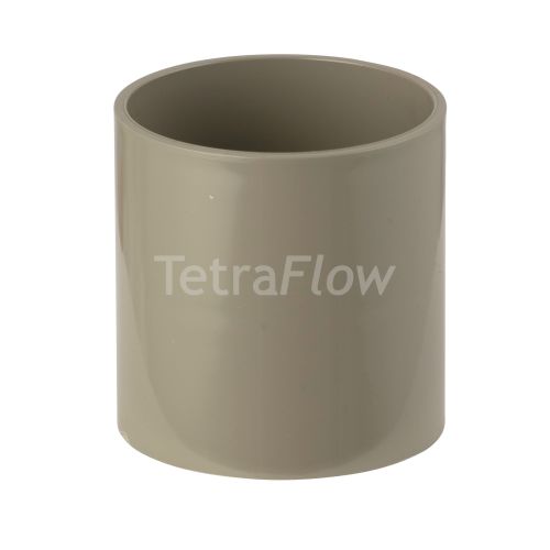 Tetraflow Grey 32mm Waste Straight Coupling