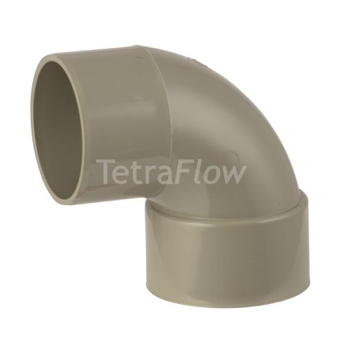 Tetraflow Grey 50mm Waste 92 Swept Bend