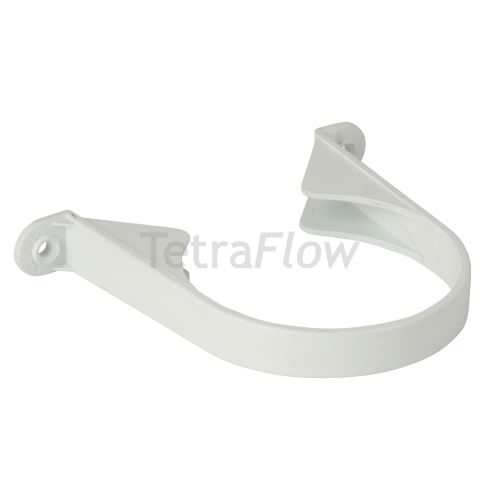 Tetraflow White 110mm Push Fit Pipe Support Bracket