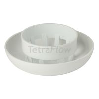 Tetraflow White 110mm Mushroom Vent Cowl 