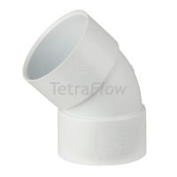 Tetraflow White 32mm Waste 135 Bend