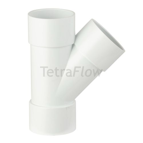 Tetraflow White 50mm Waste 135 Branch