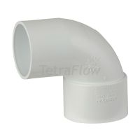 Tetraflow White 50mm Waste 92 Spigot Bend