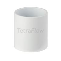 Tetraflow White 50mm Waste Straight Coupling