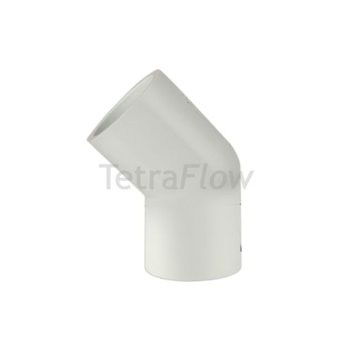 Tetraflow 45 Degree Bend 22mm White