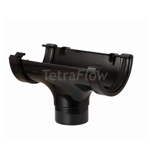 Tetraflow Black Half Round Running Outlet