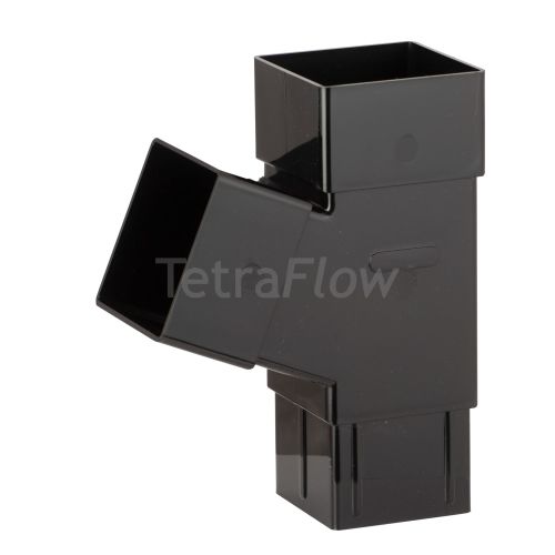 Tetraflow Black Square Line 112.5 Branch