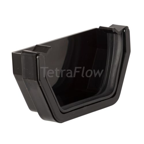 Tetraflow Black Square Line External Stopend