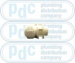 Barrier Pipe 22mm White Tank Connector