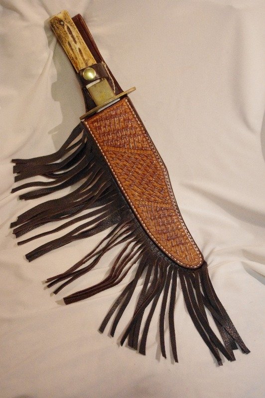 fringed sheath