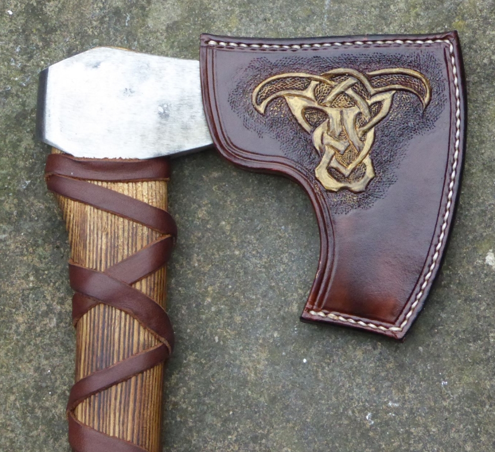 Axe Sheath Leather