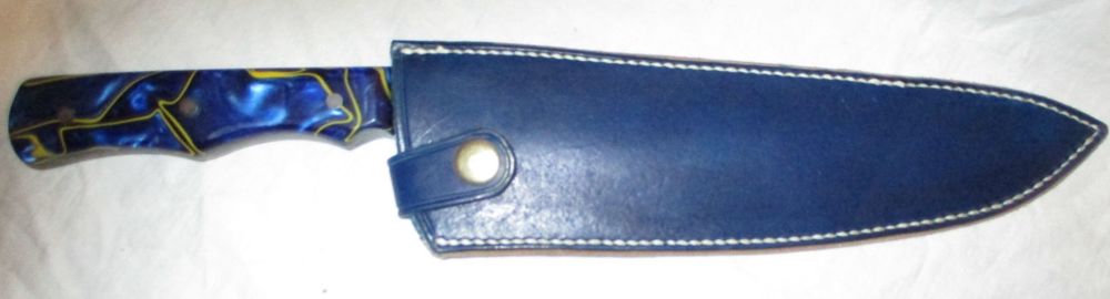 BLUE KNIFE SHEATH