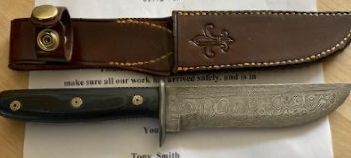 PLAIN BROWN KNIFE SHEATH