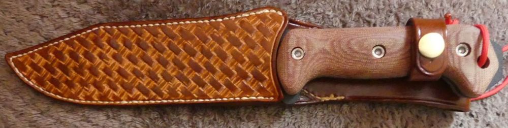 BASKET WEAVE SHEATH