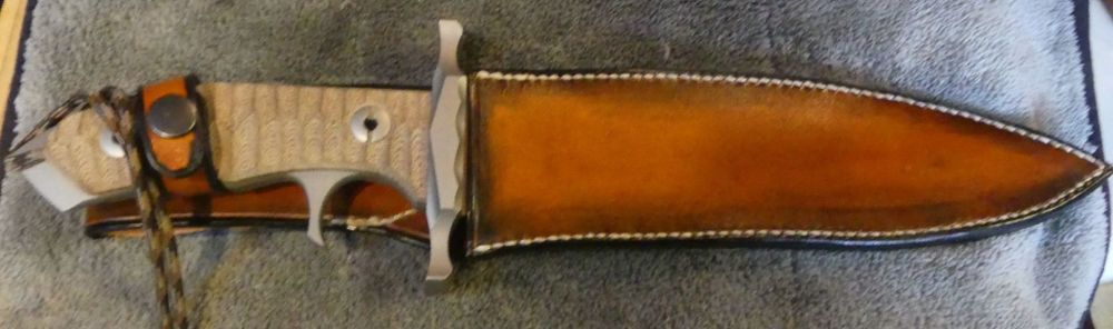 ANTIQUED FINISH SHEATH