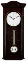 Real Wood Regulator Style Pendulum Quartz Wall Clock by Wm Widdop