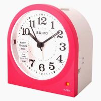 Seiko Quiet Sweep Alarm Pink Alarm Clock