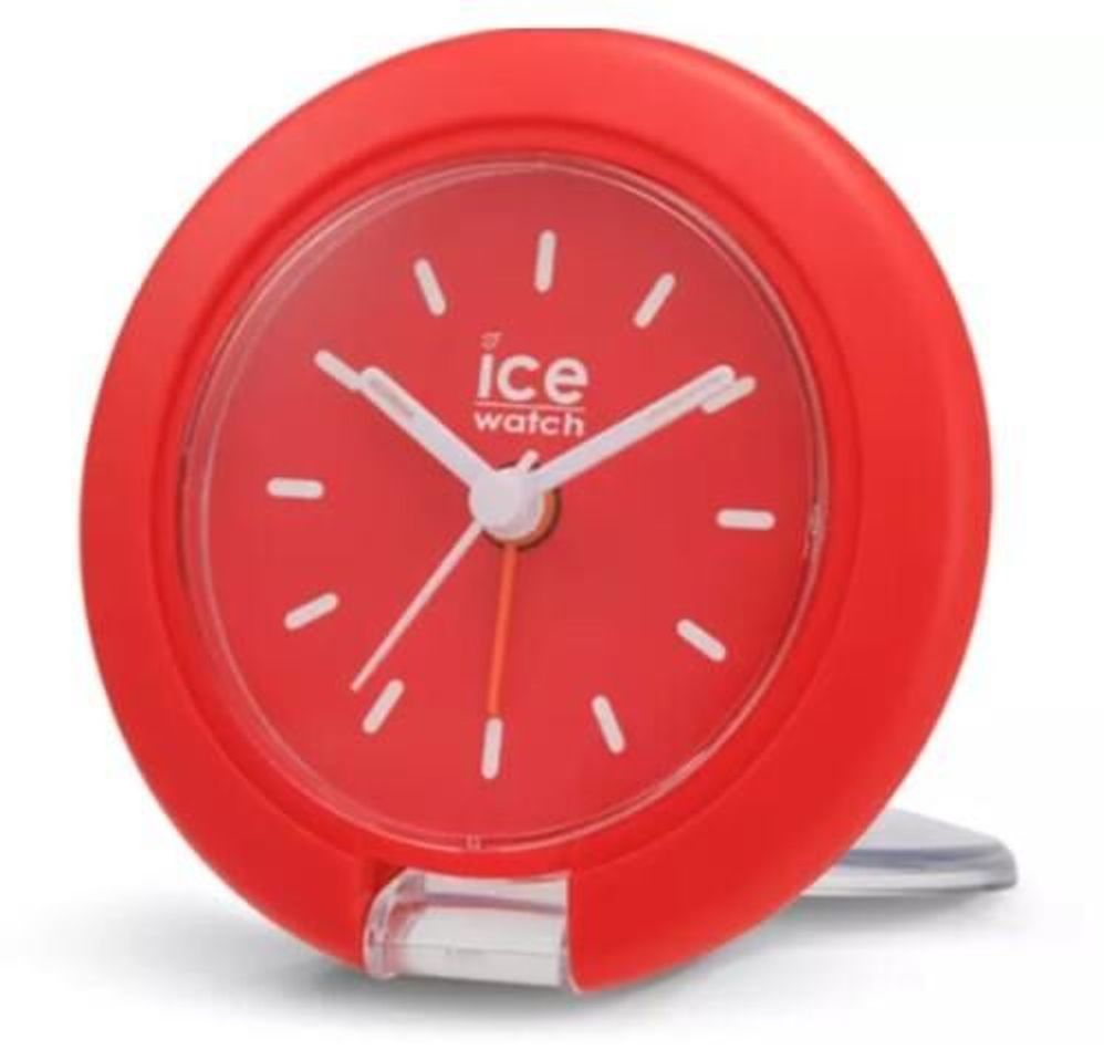 Ice Watch Travel Alarm Clock Red