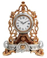 Very Large Ornate Crystal Set Victorian Style Clock