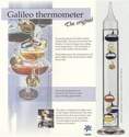 x A Quality Galileo Thermometer 28cm High