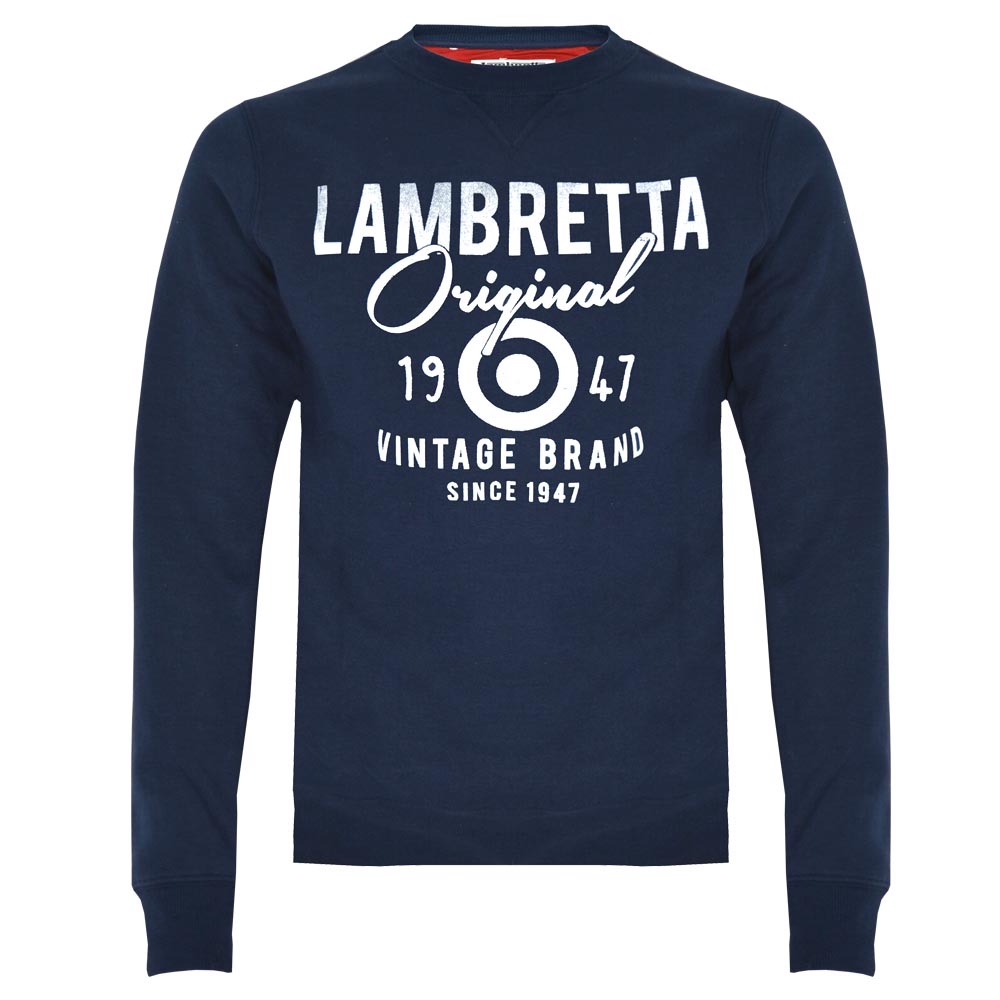 Lambretta Navy Sweatshirt