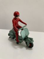 Vespa Scooter Mighty Midget & Rider