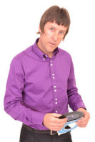 Purple 'Stones' Shirt