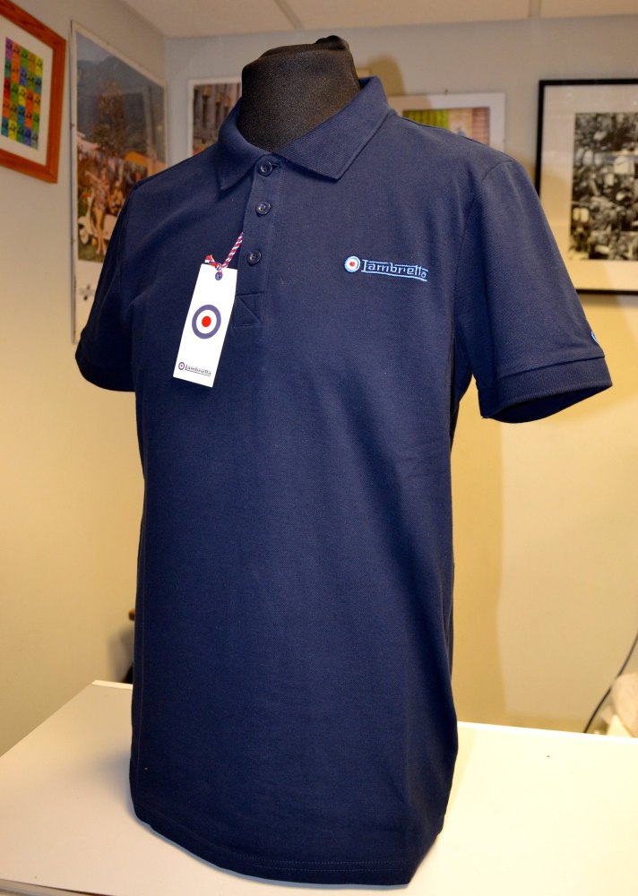 Lambretta Navy Polo Shirt