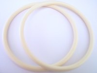 Round Bag Handles Ivory/Cream
