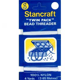 Stancraft Bead Threader Twin Pack, 3.65 Metres