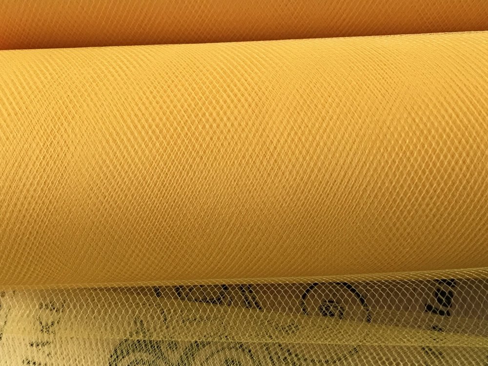 Yellow Tulle Net Sold Per Metre Length
