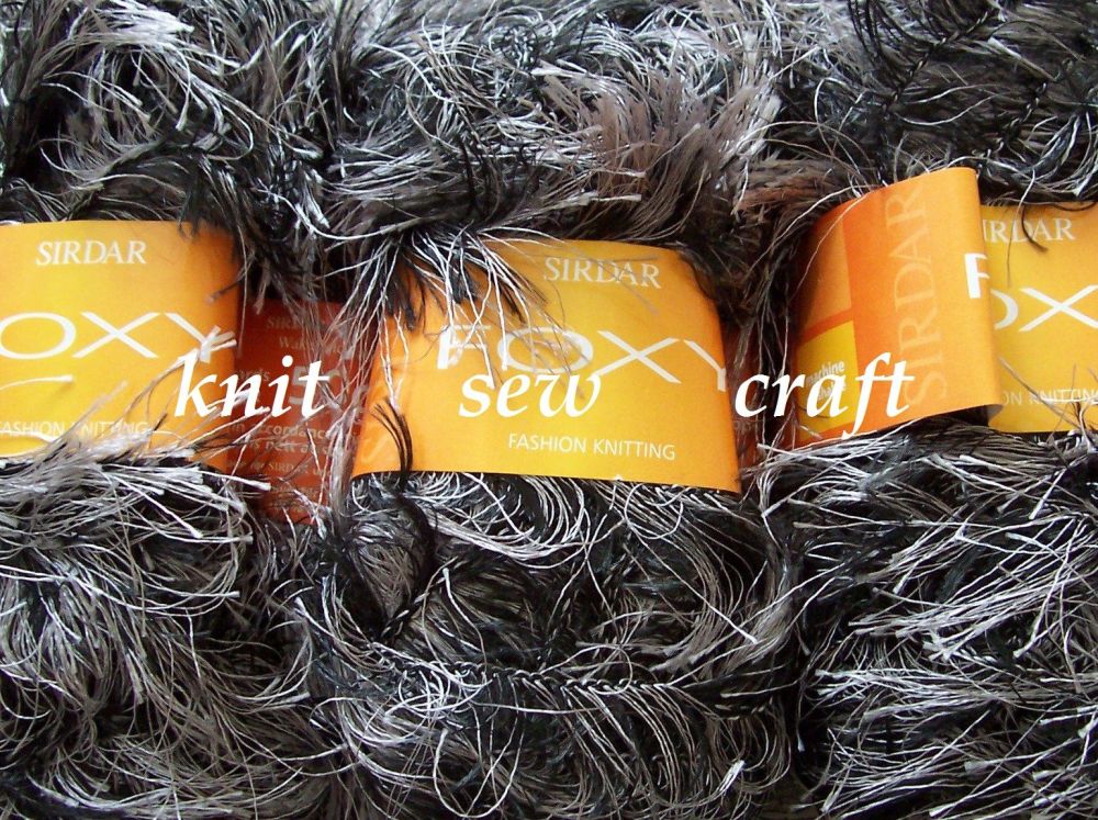 Sirdar Foxy Knitting Wool - Chinchilla