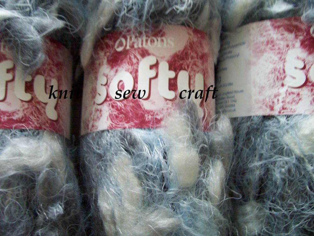 Patons Softy Chunky Knitting Wool - Glacier