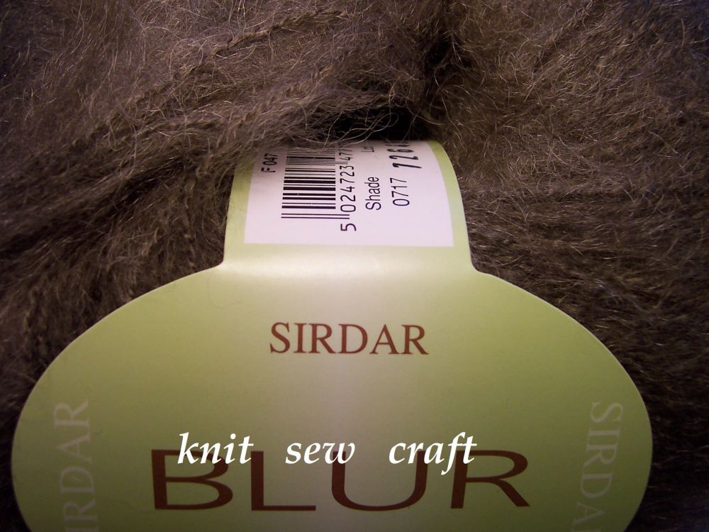 Sirdar Blur Kid Mohair Wool - Felt