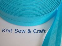 Turquoise Sewing Tape - Peacock Blue