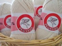 Pegasus Dishcloth Craft Cotton Ecru 100% Cotton