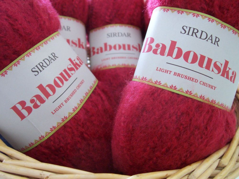 Sirdar Babouska Chunky Wool F056 Russian Red 102