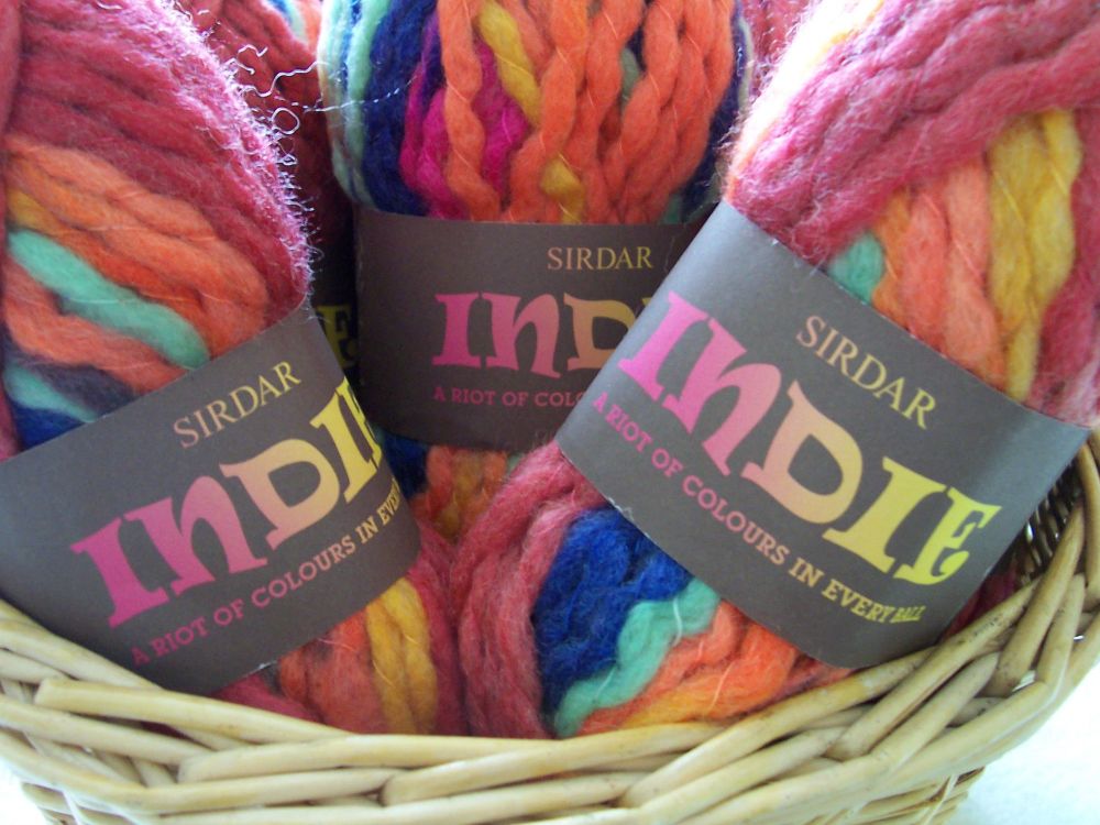 Sirdar Indie Yeehah 168 Super Chunky Knitting Wool 50g ball F062