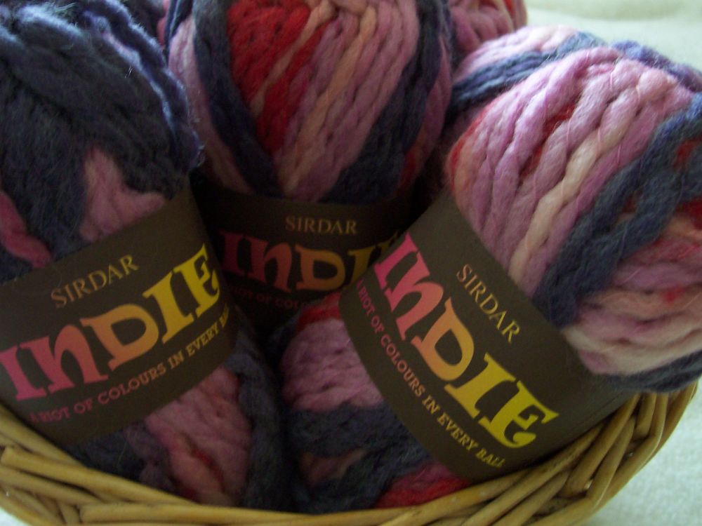 Sirdar Indie Idaho 170 Super Chunky Knitting Wool 50g ball F062