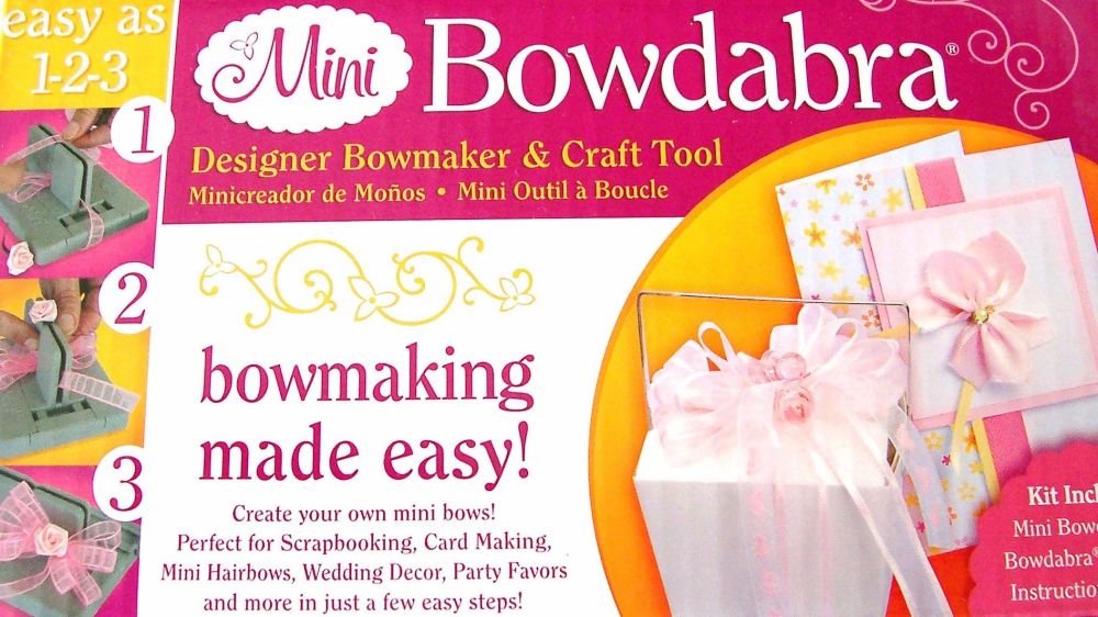 Darice Mini Bowdabra Bow Maker for Ribbon Bows Crafts