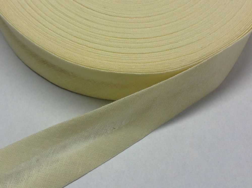 cream sewing tape - 50 metre reel - vanilla
