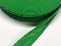 25mm Wide Bias Binding Ribbon 100% Cotton Sold By Metre Fern Green