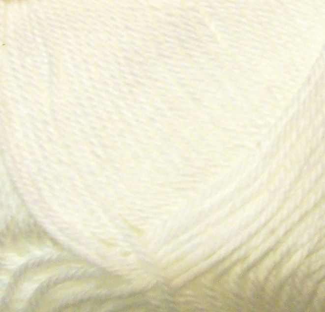 Wendy Supreme Cotton 4 Ply Wool - Cream