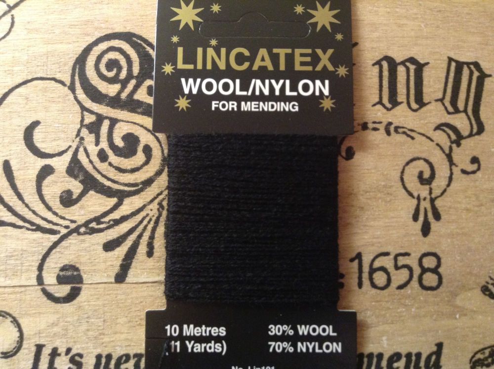 Darning Thread 10 metres Lincatex Socks Wool Garments