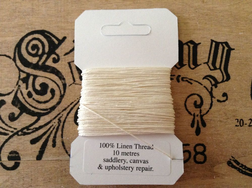 Stancraft Linen Thread Cream 10 Metres